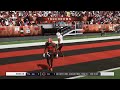 Madden NFL 20 Kickoff return against the Browns