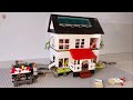 LEGO EARTHQUAKE Realistic HOUSE COLLAPSE