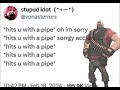 heavy tf2 hits you with a pipe