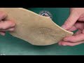 HOW TO USE A DRILL PRESS TO HAND STITCH YOUR KNIFE SHEATH