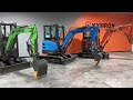 KYMRON XH32 6,000 LB Mini Excavator digging and lifting