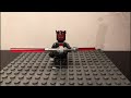 Darth Maul Lightsaber test animation lego stop motion brickfilm (star wars)