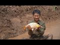 Renovating the fish pond and the clear water system to build a bamboo house on the pond part 1