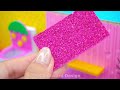 How To Make Hello Kitty and Bunny House with Pink Bedroom from Cardboard ❤️ DIY Miniature House