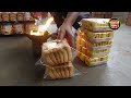 Massive Fruit Biscuit Making | Biscuit Factory | Fruit Biscuit Making Process Step by Step