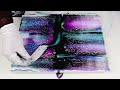 #105 AMAZING TREE SWIPE #10 | FLUID ART | FANTASY LANDSCAPE