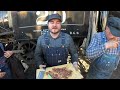 [100K Special!] A5 Wagyu made in a STEAM TRAIN FIREBOX! | K-37 Kitchen