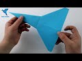 How to make Easy Paper Jet Plane - Origami Tutorial