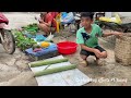 Orphan boy efforts- How to make tobacco pipes, Harvesting bamboo gardens, survival in forest.