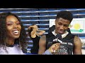 NBA Young Boy Tries To Holla At AUC Reporter 