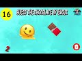 Guess The CHOCOLATE by Emoji | Emoji Challenge