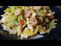 Cooking Ginisang Ampalaya With Shrimp And Egg~Sauteed Bitter Gourd