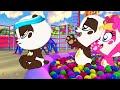 Learn Colors & Stay Healthy! Fun Finger Family & Fruit Song | Panda Bo Kids Rhymes