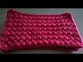 How to Crochet the Bean stitch