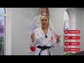 Karate Kick Combination Training with Anzhelika Terliuga