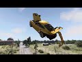 HIGHWAY CARS CRASHES - THE DESTROYER ROLLER - BeamNG Driver |  @smashforcrash