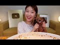 ASMR Really Spicy Ramen, Shrimp Balls, Buldak Ramen Stew Type MUKBANG | Eating Show