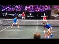 Novak and Roger doubles - Nole miss