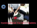 Beret | Cap Ironing - NCC Beret Ironing technique