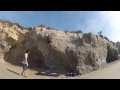 Pirate's Cove Bouldering- Not Even v2 (Corona Del Mar)