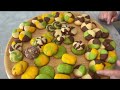 Afghan cookies  || اموزش ناسکترین کلچه  افغانی ده ۵ دیقع