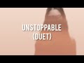 Unstoppable - Sia (cover) | Duet with @tanfeelz ✨️