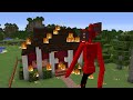 Why Scary JJ Family Sirenhead Attack Mikey Family's Security House in Minecraft - Maizen?!