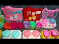 7 Minutes Satisfying with Unboxing Hello Kitty Cute Kitchen Cooking Playset l Review Toys Asmr