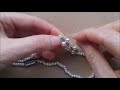 How to DIY a simple necklace in 10 minutes// Beaded necklace tutorial//