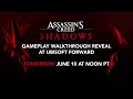 Assassin's Creed Shadows: First Look Gameplay Trailer