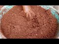 Dusty crunchy gritty Red dirt crumble dry and water 🌊 paste play satisfying sound asmr