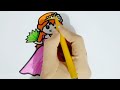 How To Draw A Princess | How To Draw A Girl Easy Step By Step | Princess Drawing Easy For kids
