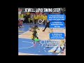 How To PROTECT the basketball while driving to the basket! Jewell Loyd Swing Step Move! (WNBA)