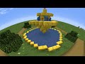 Große Stadt in Minecraft bauen Teil 1: Der goldene Brunnen