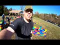 Outdoor NERF WAR 20 vs 20!!! Unboxing 60 guns + 4000 rounds of ammo