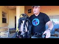 How To Mount Scuba Diving Accessories To A Backplate And Wing Set Up