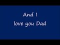 Father's Day Song/ Birthday Song:  A Song For Dad