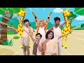 Che-che-koolay, I'm a Giraffe | Dance Along | Kids Rhymes | Let's Dance Together | Pinkfong for Kids