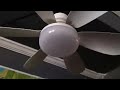 6 blade socket ceiling fan