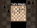 Mikhail Tal's Amazing Queen Sacrifice to Checkmate