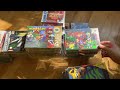 I found 45 old videogame boxes from my childhood!!