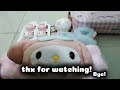 unboxing my order (my melody edition🎀🌸🌹) tt: Neko Meow (indo)