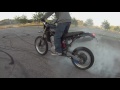 Kawasaki KLX 650 Stunting