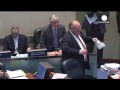 Dancing Mayor: Toronto's Rob Ford shows off reggae moves on City Hall floor