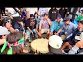 Walking Buffalo singers at Rocky Boy Powwow 2024 - Sunday - Contest Song 1