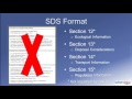 Free OSHA Training Tutorial - Understanding GHS Safety Data Sheets (SDS's)