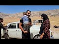 Saifullah and Arad's visit to Parisa and her baby 😍: documentary of nomadic life