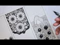 Zentangle Floral Art | Zentangle Art | Geometrical Patterns