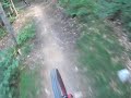 Downhilling Steel Panther Trail, Killington, VT.