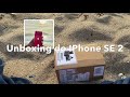 Unboxing IPhone SE 2 na praia (Abrindo a caixa do novo IPhone SE2)